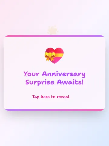 Anniversary Site — anniversary website template