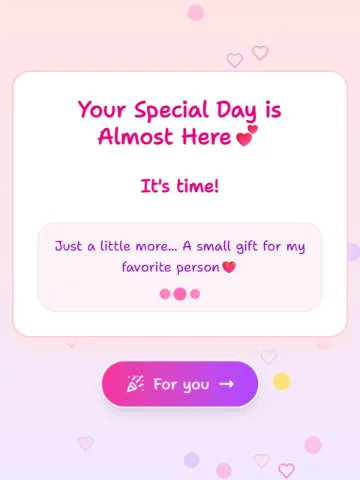 Birthday Site — birthday website template