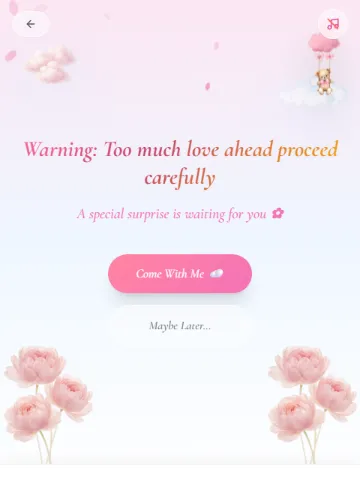 Dreamy Cloudscape (Birthday) — birthday website template
