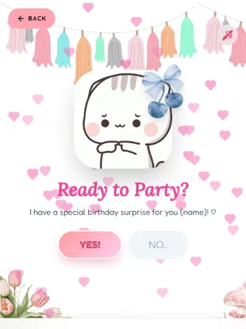 Party Bash (Birthday) — birthday website template