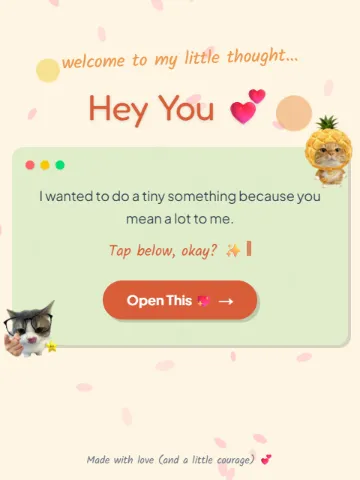 Special Apology — apology website template